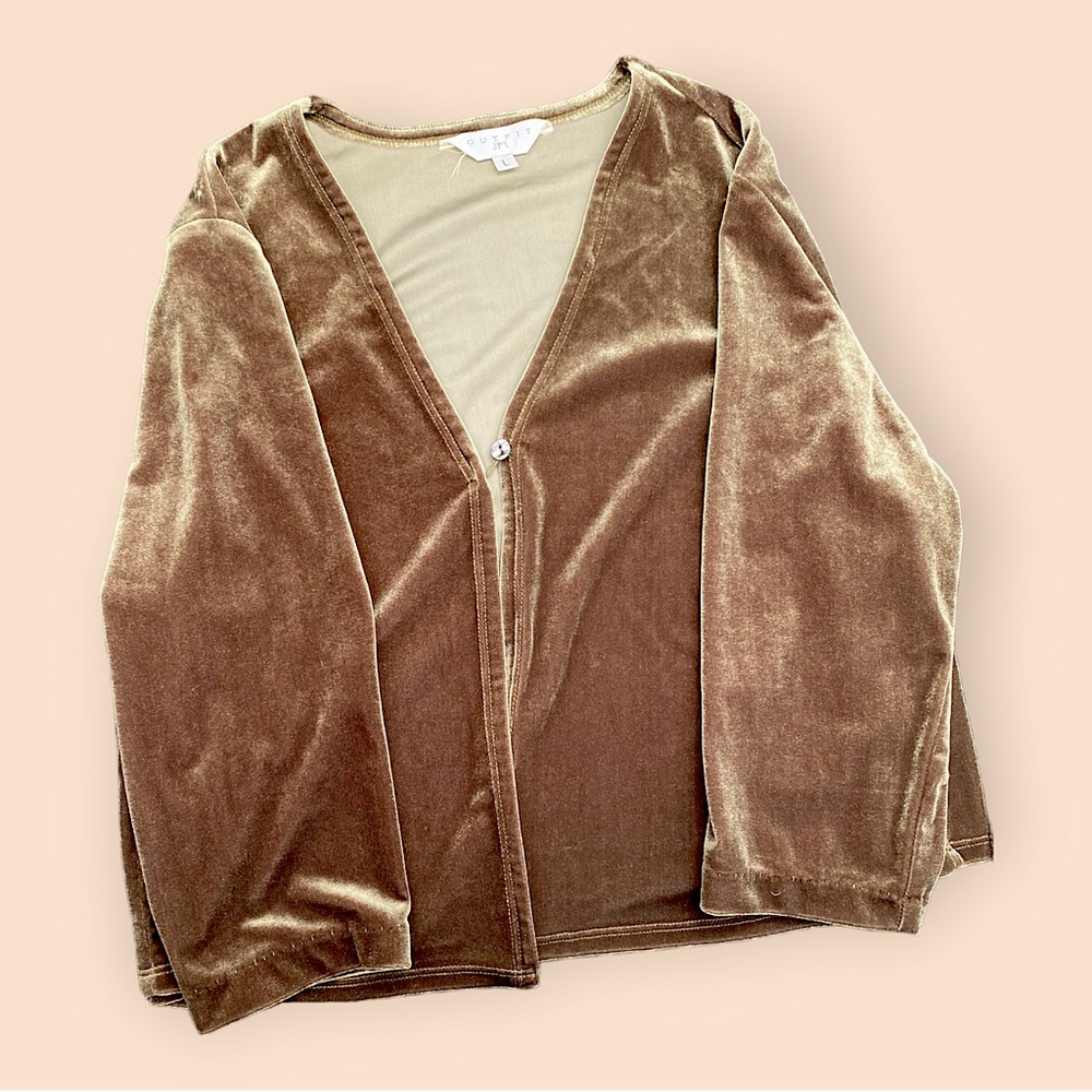 Vintage stunning satin top